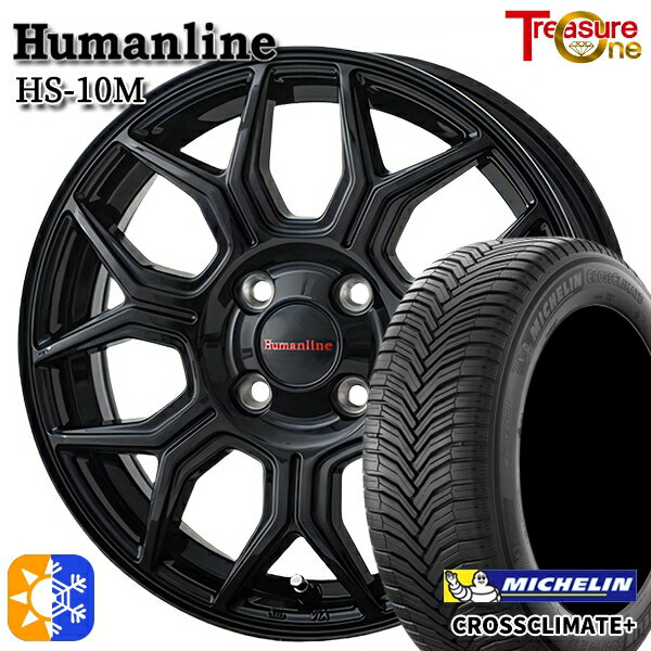 185/65R14 ߥ 饤᡼ ץ饹 ҥ塼ޥ饤 HS10M ֥å 5.5Jx14 4 100 륷󥿥ۥ륻å