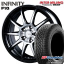 【取付対象】225/65R17 102T ORWL BFグッドリッチ トレールテレーン インターミラノ インフィニティ F10 BK/DP 17インチ 7.0J 5H114.3 サマータイヤホイールセット