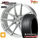 マーク2 エスクァイア 225/35R19 88W XL ダンロップ ルマン5+ トレジャーワン 鍛造 J&Gブレイクスルー JGB001 ブラッシュド 19インチ 8.0J 5H114.3 サマータイヤホイールセット