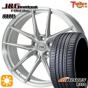 セレナ アクセラ 215/35R19 85W XL ウィンラン R330 トレジャーワン 鍛造 J&Gブレイクスルー JGB001 ブラッシュド 19インチ 8.0J 5H114.3 サマータイヤホイールセット