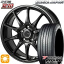 フラッシュクーポン対象★アウトランダー エクストレイル 225/55R18 98V ヨコハマ アドバンデシベル V553 モンツァ JPスタイル R10 18インチ 7.0J 5H114.3 サマータイヤホイールセット