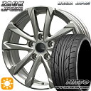 【取付対象】215/40R18 89W XL ニットー NT555 G2 MONZA ザック JP325 ブライトシルバー 18インチ 7.0J 5H114.3 サマータイヤホイールセット