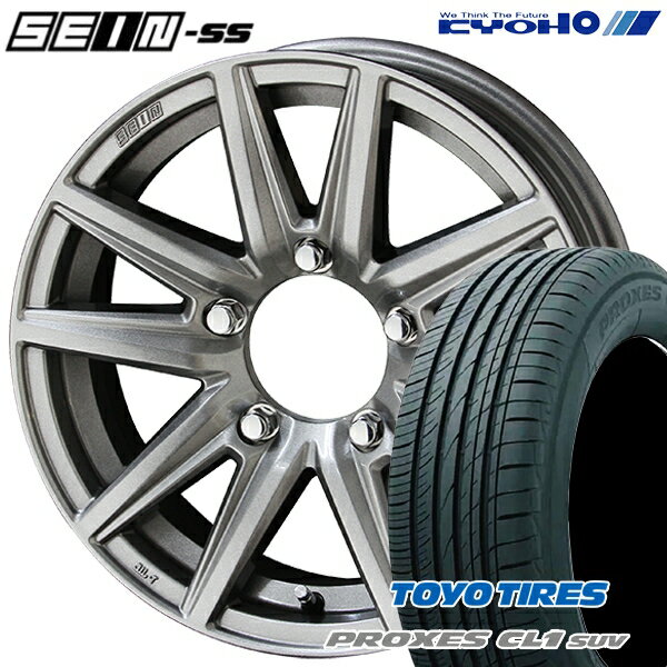 ڼоݡ[5ܥå]ˡ 175/80R16 91S ȡ衼 ץ CL1 SUV KYOHO  SS ᥿ե졼С 16 5.5J 5H139.7 ޡۥ륻å