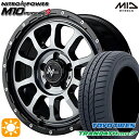 【2/18はP最大32.5倍】215/60R16 95H トーヨー トランパス mp7 MID ナイトロパワー M10パーシングS ブラック/DCマシニング/ブラッククリア 16インチ 7.0J 5H114.3 サマータイヤホイールセット