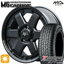 【取付対象】215/60R16 95H ヨコハマ ジオランダーA/T G015 MID ナイトロパワー M6 カービン ガンブラック 16インチ 6.5J 5H114.3 サマータイヤホイールセット