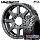 【取付対象】LT225/75R16 115/112Q RBL BFグッドリッチ マッドテレーン T/A KM3 MID ロードマックス マッドライダー メタリックグレー 16インチ 5.5J 5H139.7 サマータイヤホイールセット