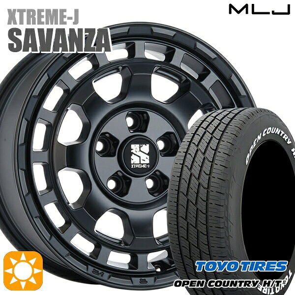 【取付対象】デリカD5 215/70R16 100H トーヨー オープンカントリー H/T2 WL MLJ エクストリームJ SAVANZA SB 16インチ 7.0J 5H114.3+35 サマータイヤホイールセット