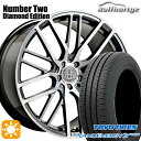 【取付対象】ベンツ Aクラス/CLA 225/45R18 91W トーヨー ナノエナジー3プラス ロルフハルトゲ Number TWO ダイアモンドエディション 18インチ 8.5J 5H112 サマータイヤホイールセット