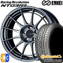 インプレッサXV フォレスター 225/55R17 97W コンチネンタル DWS06+ ENKEI エンケイ レーシングレボリューション NT03RR ハイパ...