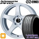 【取付対象】ノア ヴォクシー 215/35R19 85Y XL ラウフェン Z FIT EQ LK03 ENKEI エンケイ パフォーマンスライン PF05 ホワイト 19インチ 8.0J 5H114.3 サマータイヤホイールセット