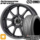 4/24-4/27 P5倍！ベンツ Aクラス/Bクラス 225/45R17 91W ブリヂストン レグノ GRX2 ENKEI エンケイ パフォーマンスライン PF09 ダークシルバー 17インチ 7.5J 5H112 サマータイヤホイールセット