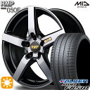 【取付対象】ノア ヴォクシー 215/35R19 85Y XL ファルケン アゼニス FK510 MID RMP 050F ガンメタDC/マットスモーククリア 19インチ 8.0J 5H114.3 サマータイヤホイールセット