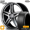 【取付対象】アイシス ノア 215/45R17 91W XL ピレリ パワジー MID RMP 520F 17インチ 7.0J 5H114.3 サマータイヤホイールセット