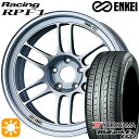 【取付対象】アイシス ノア 215/45R17 91V XL ヨコハマ ブルーアース ES32 ENKEI エンケイレーシング RPF1 シルバー 17インチ 7.0J 5H114.3 サマータイヤホイールセット