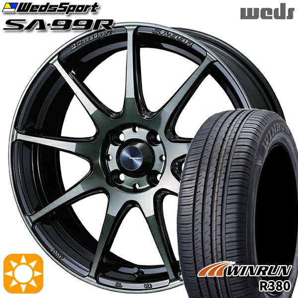 ڼоݡۥեå  185/60R15 84H  R380 Weds åݡ SA99R WBCʥ֥åꥢ 15 6.0J 4H100 ޡۥ륻å