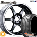 【取付対象】245/45R19 102Y XL ハンコック veNtus S1 evo3 K127 SSR ライナー タイプ 6R プリズムダークガンメタ 19インチ 7.5J 5H114.3 サマータイヤホイールセット