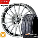 【取付対象】ベンツ Aクラス/Bクラス 225/40R18 92W XL ウィンラン R330 OZ スーパーツーリズモ GT グリジオコルサ 18インチ 8.0J 5H112 サマータイヤホイールセット