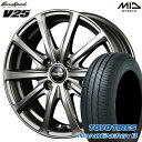 【取付対象】155/70R13 75S トーヨー ナノエナジー3 MID ユーロスピード V25 メタリックグレー 13インチ 4.0J 4H100 サマータイヤホイールセット