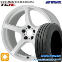 【取付対象】215/45R17 87W トーヨー ナノエナジー3プラス WORK エモーション T5R アイスホワイト 17インチ 7.0J 5H114.3 サマータイヤホイールセット