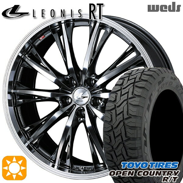 【取付対象】225/60R17 99Q トーヨー オープンカントリー R/T Weds レオニス RT BMCMC 17インチ 7.0J 5H114.3 サマータイヤホイールセット