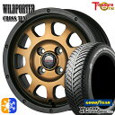 タフト 165/65R15 81H グッドイヤー ベクター フォーシーズンズ トレジャーワン ワイルトポーター クロス10 15インチ 4.5J 4H100 ブ...
