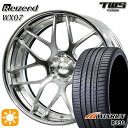 【取付対象】ベンツ Eクラス/CLS F) 245/40R19 98W XL R) 275/35R19 100W XL ウィンラン R330 TWS Reizend WX07 バレルクリア2 19インチ 8.0J 9.0J 5H112 サマータイヤホイールセット