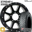 【取付対象】[5本セット]ジムニー 185/85R16 105/103N LT ヨコハマ ジオランダーM/T G003 MLJ エクストリームJ グロスブラックミルド 16インチ 5.5J 5H139.7 サマータイヤホイールセット