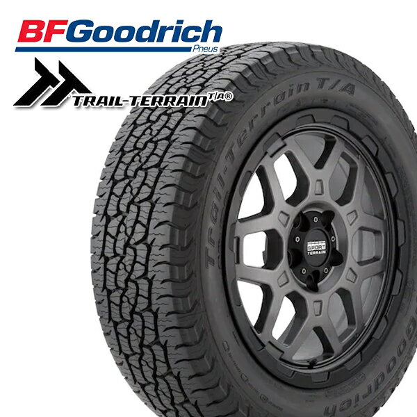 【取付対象】225/60R17 99H ブラックレター BFグッドリッチ トレールテレーン BF Goodrich TRAIL-TERRAIN 新品 サマータイヤ 4本セット 【2本以上送料無料】225/60-17 225-60-17 225/60/17 2256017