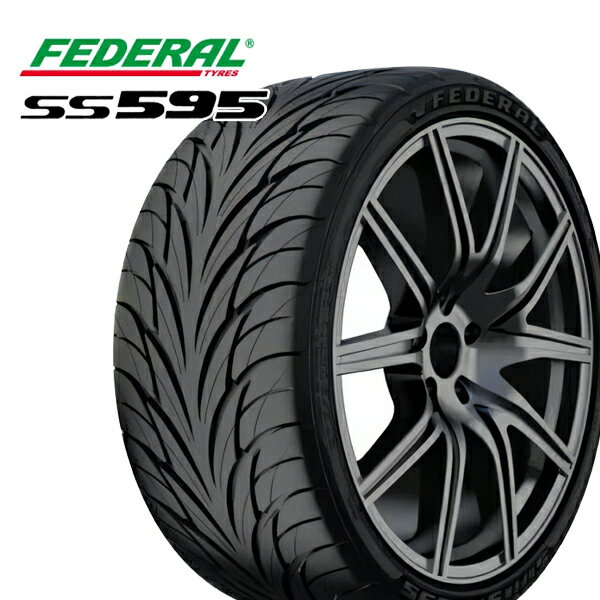 【取付対象】225/40R18 フェデラル SS595 FEDERAL SS-595 新品 サマータイヤ 2本セット【2本以上送料無料】225/40-18 225-40-18 225/40/18 2254018