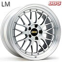 20インチ 10.0J 5H114.3 +38 BBS LM 【LM186】 ダイヤモンドシルバーXリム/シルバーダイヤカット(DS-SLD) アルミホイール単品 4本(1台分)送料無料(2)