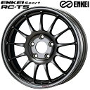 15インチ 7.0J 4H100 +40 ENKEI エンケイ スポーツ RC-T5 ダークシルバー アルミホイール単品 4本(1台分)送料無料(2)