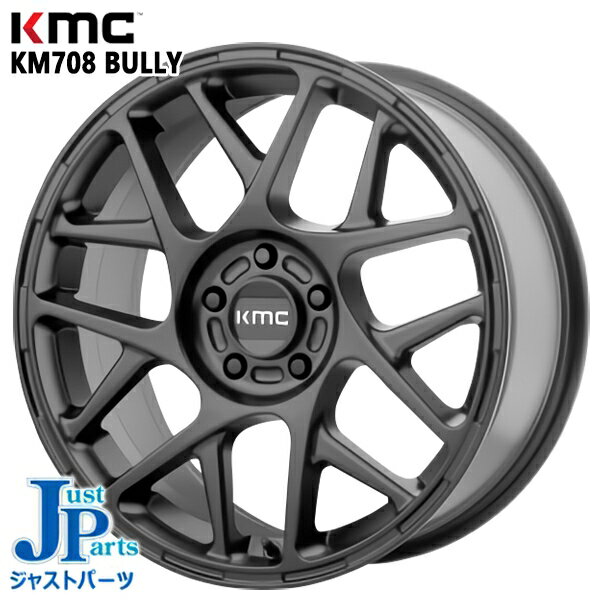 16 7.5J 5H114.3 +30 KMC KM708 BULLY SATIN BLACK ߥۥñ 1 4ܰʾ̵