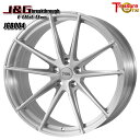 20インチ 8.5J 5H120 33〜53 トレジャーワン 鍛造 J&G ブレイクスルー JGB004 ブラッシュド アルミホイール単品 1本 4本以上送料無料 ■受注生産商品■(2)