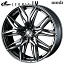 20インチ 8.5J 5H114.3 +52 Weds レオニス LM BMCMC (ブラックメタルコート ミラーカット) アルミホイール単品 1本 4本以上送料無料/代金引換不可(2)