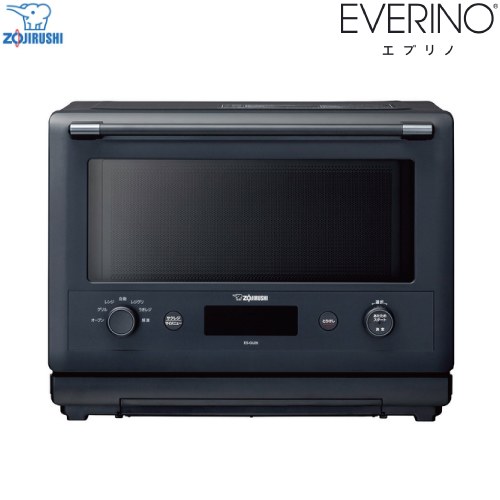 [ES-GU26-BM] EVERINO　エブリノ 象印 電気オーブンレンジ AC100V（50/60Hz） 26L 消費電力：レンジ1420W 時短で本格調理ができる！「芯までレジグリ」 スレートブラック 【送料無料】