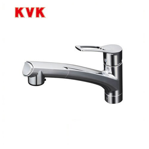 [KM5021ZJT]KVK キッチン水栓 流し台用シングルレバー式シャワー付混合栓 ワンホールタイプ 寒冷地用 【送料無料】 おしゃれ