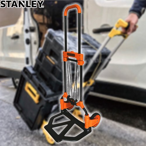 [BXWT-H200] スタンレー 運搬台車 折りたたみ式ハンドトラック 積載量：約60kg 【送料無料】