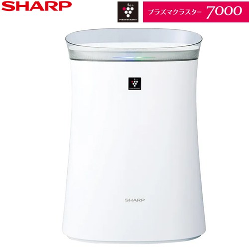 [FU-S50-W] 空気清浄機 シャープ 空気清浄機 プラズマクラスター7000 プラズマクラスター適用床面積（目安）：約14畳 空気清浄適用床面積（目安）：〜23畳 ホワイト系 【送料無料】