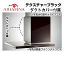 【送料無料】 ARIAFINA（アリアフィーナ） レンジフード Side Altair（サイドアルタイル） 左壁付けタイプ 横壁取付タイプ テクスチャーブラック ダクトカバー付属 間口900mm [SALTL-951LTBK] レンジフード 換気扇 台所 シロッコファン【工事対応不可】