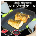 【SALE★4,378円→3,400円】 レンジで焼ケール 角型 丸型 深型 レンジで焼けーる レンジで焼魚 レンジで焼き魚 レンジ調理器具 プレート 電子レン...