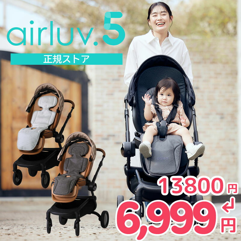 【13,800円→6,999円★正規ストア】 エアラブ5 エアラブ ベビーカーシート チャイルドシー ...