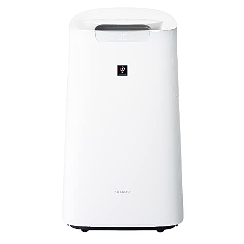 シャープ SHARP 加湿 空気清浄機 KI-NX75 プラズマクラスター 25000 ハイグレード 21畳 空気清浄 34畳 加湿空気清浄機 自動掃除 乾燥 加湿 抗菌 防カビ 脱臭 PM2.5 濃度 ホワイト ブラウンのサムネイル
