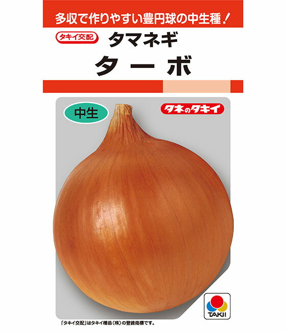 【品薄 按分、品切れ恐れ有】ターボ玉葱(たーぼ) タキイ交配 2dl 玉ねぎ たまねぎ 玉葱 タマネギ【タキイ 種 たね タネ】【通常5倍 5のつく日はポイント10倍】