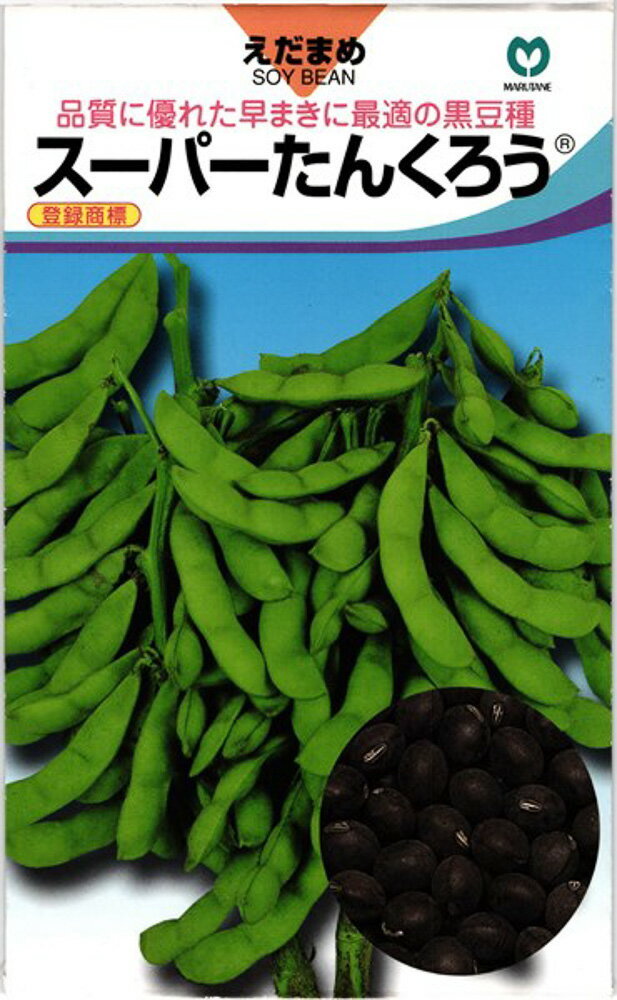 樂天商城 - スーパーたんくろう枝豆 1L 枝豆 えだまめ エダマメ【丸種 種 たね タネ】【通常5倍 5のつく日はポイント10倍対象外商品ポイント3倍固定商品】