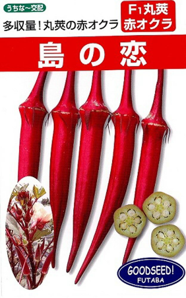 島の恋 1DL オクラ おくら 【フタバ 種 たね タネ】【通常5倍 5のつく日はポイント10倍対象外商品ポイ..