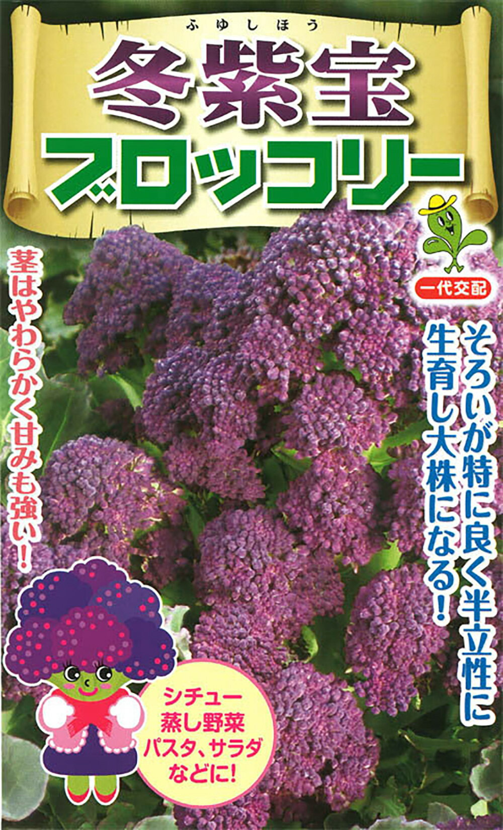 Rakuten - 冬紫宝 1000粒 ブロッコリー【小林種苗 種 たね タネ】【通常5倍 5のつく日はポイント10倍対象外商品ポイント3倍固定商品】