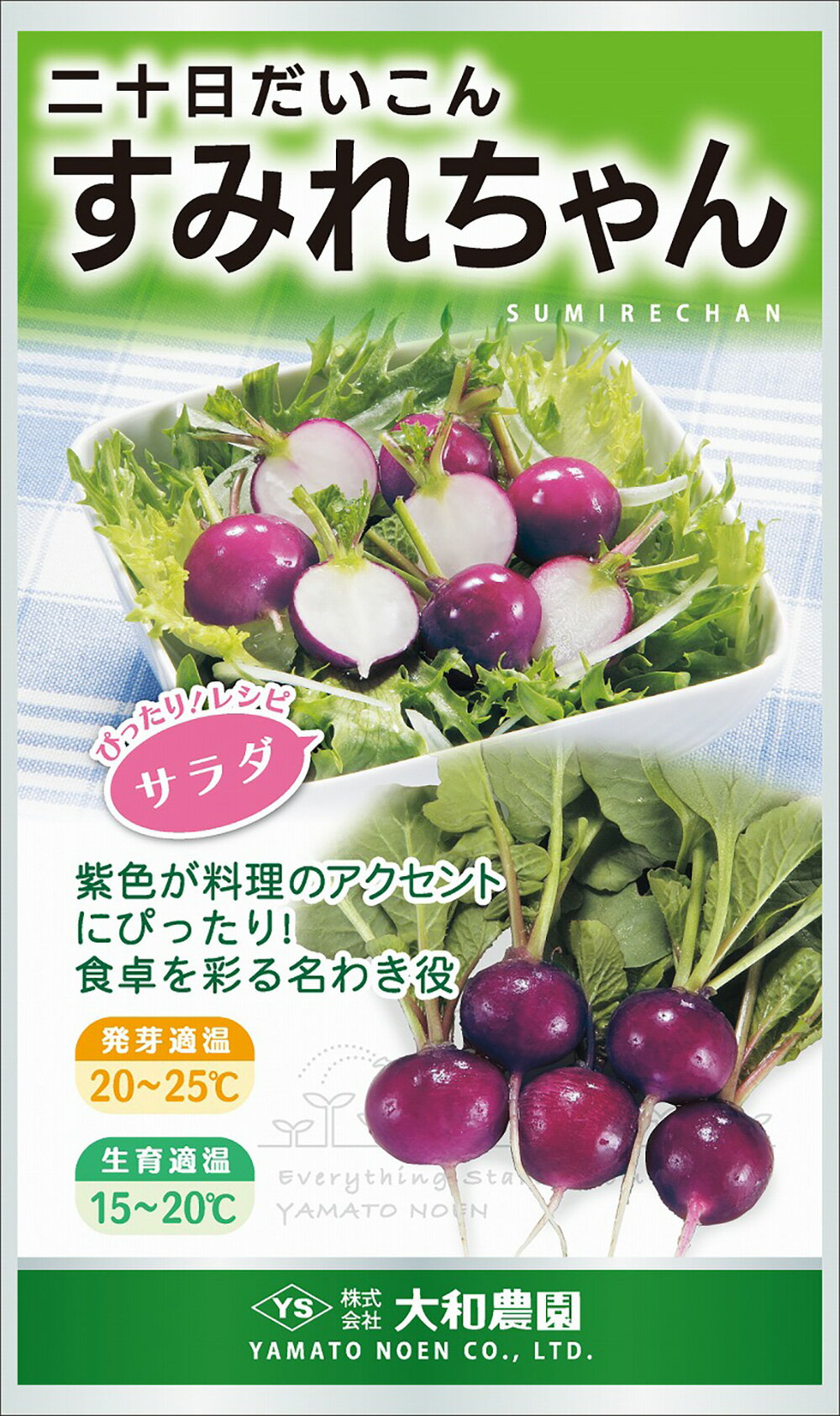 樂天商城 - すみれちゃん 2dl 大根 ダイコン だいこん【大和農園 種 たね タネ】【通常5倍 5のつく日はポイント10倍】
