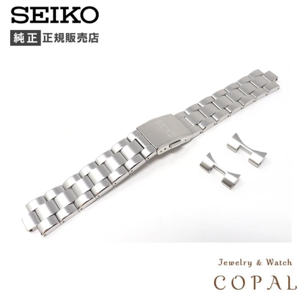 20mm セイコー 純正 ベルト ステンレス D385AG メンズ 時計 交換 バンド SEIKO  ...