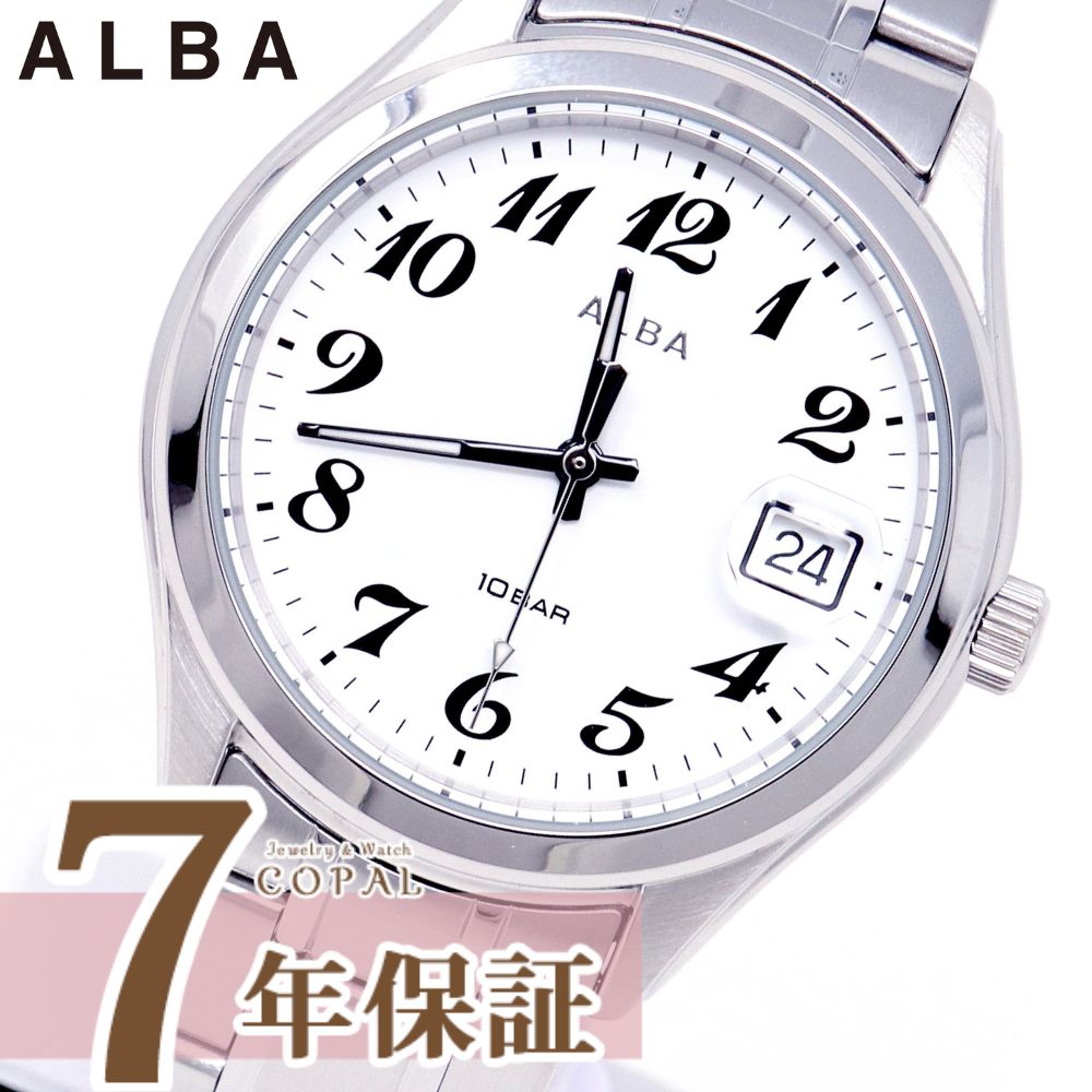 セイコー アルバ 腕時計（メンズ） セイコー アルバ メンズ 腕時計 AEFJ408 ウォッチ クオーツ シルバー ALBA SEIKO