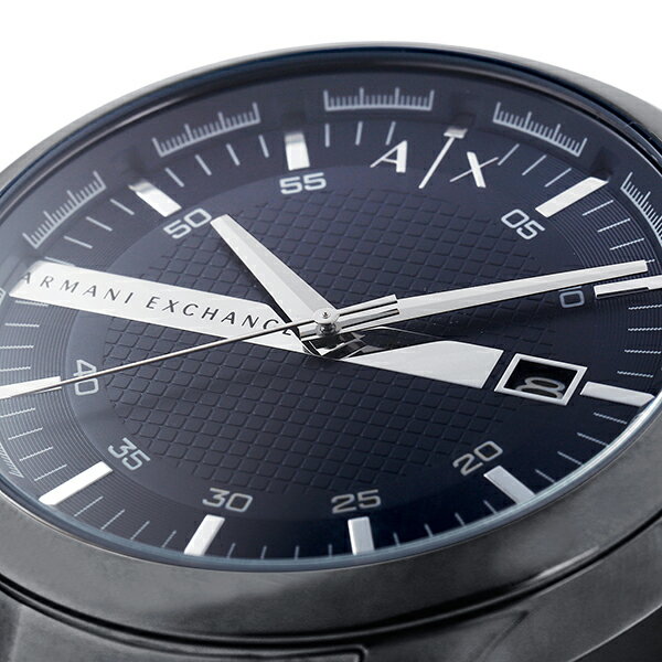 【新品電池で安心出荷】 アルマーニエクスチェンジ ハンプトン 腕時計 ARMANI EXCHANGE HAMPTON AX7127 ブルー メンズ ブランド 時計 新品